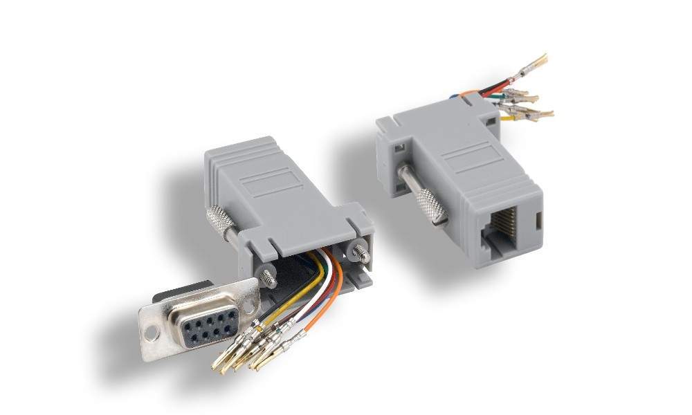 RJ45-DB9 Modular Connector