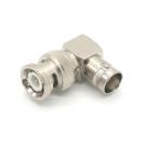 BNC-Male BNC-Female Connector Right Angle Adapter 90 Degree UG-306/U