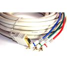 HDTV 3-RCA Triple Shielded Component Breakout Cable 25FT
