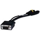 VGA to S-Video/RCA (Composite) Adapter Cable - Black